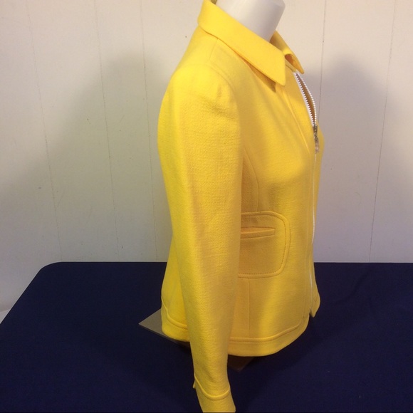 Womens Platine Wool Jacket made in France size medium - Picture 3 of 8